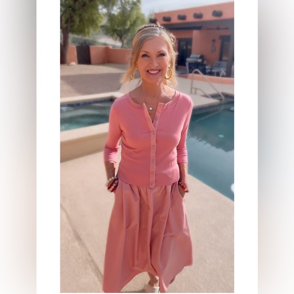 NWT 2PC PINK SKIRT & TOP SET-S - Picture 8 of 16